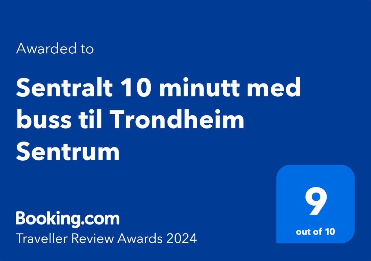Sentralt 10 Minutt Med Buss Til Trondheim Sentrum Bagian luar foto