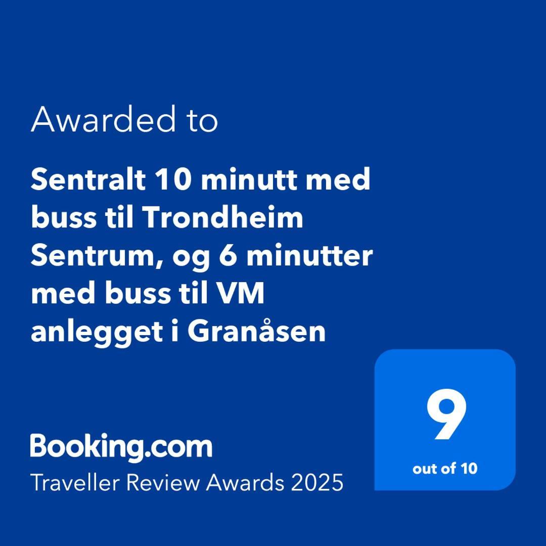 Sentralt 10 Minutt Med Buss Til Trondheim Sentrum Bagian luar foto